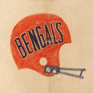The old 'BENGALS' logo was no fun to draw or to look at!