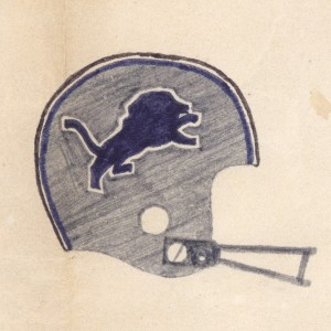 Silver was a hard color to pull off, but I'm really happy with how the Lions logo came out!